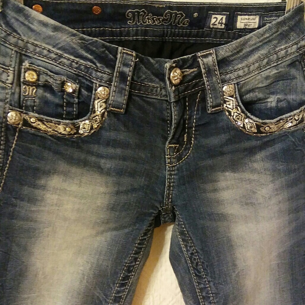 Miss Me Jeans Signature Bootcut Sz 24